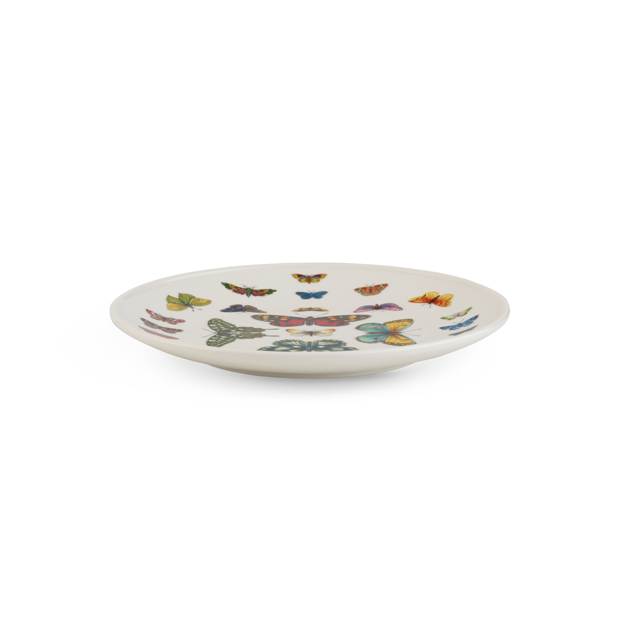 Botanic Garden Harmony Accents White 8.5 Inch Coupe Plate image number null